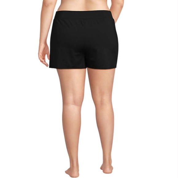 LANDSEND Women’s Plus 3” Inseam Swim Shorts With Control Panty, SPF 50 - Picture 3 of 3